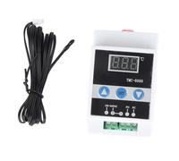 Thermostat Radiateur Electrique Numérique, Régulateur de Température DIN - Rail TMC - 6000 AC110 - 240V - Contrôle Précis Chauffage / Refroidissement, Pour Chauffage et Réfrigéra