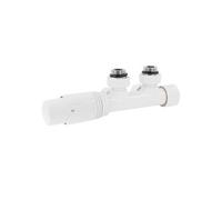 ECD Germany Thermostat Radiateur Kit Raccordement Espacement Tuyau Connexion Central 50 mm
