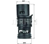 Thermostat refroidissement huile cartouche filtrante MAHLE pour BMW X3