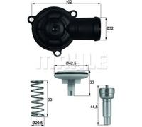 Thermostat Refroidisseur Poulie à courroie trapézoïdale 120mm MAHLE pour SEAT CORDOBA