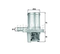 Thermostat Renault Clio Kangoo Twingo 1.2 BEHR TI4089 OE 7700868980