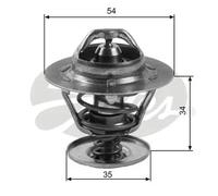 Thermostat sans boîtier TH11383G1 GATES pour AUSTIN ROVER TRIUMPH HYUNDAI BARKAS