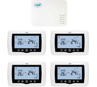 Thermostat sans fil - PNI - CT440 - WiFi - Contrôle 4 Zones - Application TuyaSmart