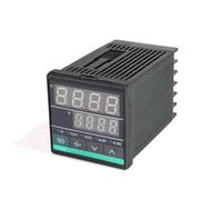 Thermostat SSR/Relais à double sortie AC 220 V, entrée universelle, contrôle PID numérique intelligent, contrôleur de température