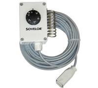 THERMOSTAT D'AMBIANCE SOVELOR ÉTANCHE CÂBLÉ 10 M CHAUFFAGES AGS/AGV- THE