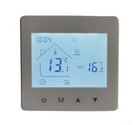 Thermostat tactile programmable pour chaudière avec fonction mémoire et protection basse température pour éviter le gel