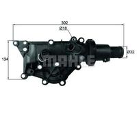 Thermostat TH 60 89 MAHLE pour RENAULT MEGANE III Coupé SCÉNIC II CLIO III WIND
