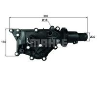 Thermostat TH 60 89 MAHLE pour RENAULT MEGANE III Coupé SCÉNIC II CLIO III WIND