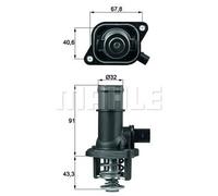 Thermostat TI 16 105 MAHLE pour VW AUDI SKODA