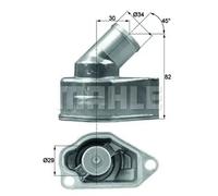 Thermostat d'eau MAHLE TI 9 87
