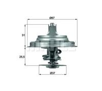 MAHLE TX 25 80D Thermostat d'eau