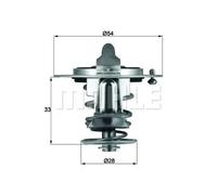 MAHLE TX 72 82 Thermostat d'eau