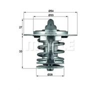 MAHLE TX 84 77 Thermostat d'eau