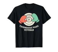 Thermostat Wars Veteran, drôle et Confortable, Noël et Hiver T-Shirt Graphique avec Valeur