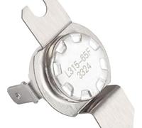 Thermostat WE4M137 High Limit pour sèche-linge GE - Dispositif de protection contre la surchauffe pour hotpoint pour modèles Kenmore L315-65F 3,7 cm