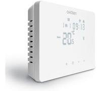 Avidsen Home Temp - Thermostat Connecté WiFi Filaire pour Chaudière et Pompe à Chaleur, Programmation Hebdomadaire, Précision 0,5°C, Détection Fenêtre Ouverte, Compatible Alexa et Google Home, Blanc