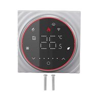 Thermostat WiFi, contrôle intelligent pour maison, écran LED Programmable vocal, économie d'énergie pour scène de chauffage électrique (Noire)