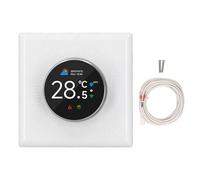 Thermostat WiFi Gearwell, contrôleur de température intelligente et thermostat programmable hebdomadaire, Contrôle vocal de l'application de bouton 16A pour chauffage électrique