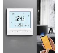 Thermostat WiFi intelligent avec interface tactile, thermostats muraux pour chaudière à gaz, chauffage central, télécommande, contrôleur automatique de température (Floor-APP)