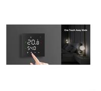 Thermostat WiFi intelligent pour écosystème Tuya avec fonction de planification quotidienne et intégration Google Assistant pour la gestion du chauffage (chauffage de l'eau noire 3 A)