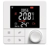 Thermostat WiFi intelligent programmable, panneau de contrôle de la température ambiante, interrupteur pour eau/chauffage électrique/chaudière avec voix pour Alexa pour Google (WIFI Water3A)