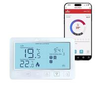 Thermostat WiFi numérique à double bande compatible avec Alexa - Alimentation 230 V - (Neige PRO W)
