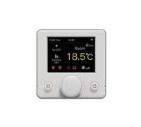 Thermostat WiFi pour chaudière à gaz, sans fil, télécommande murale WiFi, compatible chauffage au sol électrique pour chaudière à gaz, eau (chaudière à gaz, blanc)
