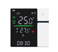 Thermostat WiFi programmable, contrôleur de température intelligent 3/16 A pour chauffage au sol électrique et chaudière à gaz, télécommande via application, économie d'énergie, confort domestique