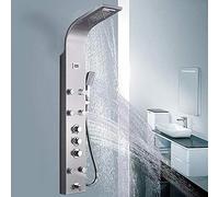 Thermostatic Salle Salle Shower Panneau Précipitant Colonne De Douche De Tour Cascade Avec Affichage Numérique