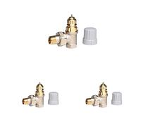 Thermostatique Danfoss 013 G0001 RA de FN 10, gris, 3/8" (Lot de 3)