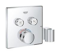 Thermostatique encastré GROTHERM SMARTCONTROL GROHE 29125000 2 sorties - chrome