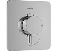 Thermostatique encastré Hansgrohe Ecostat Comfort Q 33712000, pour 1 sortie, 25,9 l/min, chromé