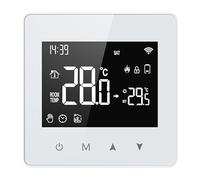 Thermostats intelligents pour la maison - Unité numérique de gestion du climat, régulateur de chauffage, système ďe contrôle đe la température, panneau d́e réglage, dispositif d'automatisation d̄e l'é