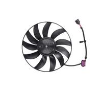 THERMOTEC D8W045TT Ventilateur de refroidissement moteur sans cadre de ventilateur (cadre) compatible avec VW Golf VI 5K1 1K0121205AD 1K0121207AD 1K0959455CP