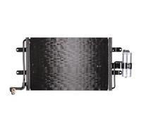 THERMOTEC KTT110003 Condenseur climatisation avec déshydrateur Compatible avec VW Golf 4 3/5 portes 1J1, AUDI A3 Sportback 8PA A3 3/5 portes 8P1 A3 3/5 portes 8L1, SEAT Leon 3/5 portes 1M1