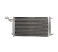 THERMOTEC KTT110042 Condenseur climatisation avec déshydrateur Compatible avec VW Polo V 3/5 portes 6R1, 6C1, SEAT Ibiza IV 3/5 portes 6J5, 6P1, AUDI A1 Sportback 8XA, 8XK A1 3/5 portes 8X1, 8XK