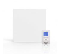 THERMOTEC LUMERA Chauffage infrarouge, avec thermostat X3D, panneau chauffant pour mur et plafond, fabriqué en Allemagne, 400 W