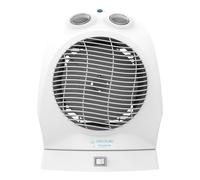 Thermoventilateur ReadyWarm 9890 Rotate Force, faible consommation, oscillation, puissance 2400W avec 2 niveaux, silencieux, 3 m