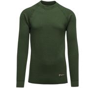 Thermowave 3in1 sous Vetement Thermique Homme Laine Merinos - Maillot De Corps Homme - T-Shirt Merinos - Tissu Mèche Extra Chaude 330 GSM à Séchage Rapide pour l’Hiver, L