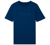 Thermowave - Merino Life Short Sleeve Shirt Print - Haut en mérinos - 3XL - space blue