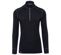 Thermowave - Merino Xtreme L/S Shirt 1/2 Zip - Sous-vêtement mérinos - M - black / dark grey melange