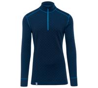 Thermowave - Merino Xtreme L/S Shirt 1/2 Zip - Sous-vêtement mérinos - M - storm / topaz