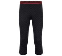 Thermowave - Merino Xtreme 3/4 Pants - Sous-vêtement mérinos - L - black / dark grey melange