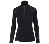 Thermowave - Women's Merino Xtreme Long Sleeve Shirt 1/2 Zip - Sous-vêtement mérinos - L - black / dark grey melange