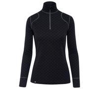 Thermowave - Women's Merino Xtreme Long Sleeve Shirt 1/2 Zip - Sous-vêtement mérinos - XL - black / dark grey melange