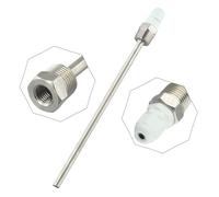 Thermowell en acier inoxydable avec filetage NPT 1/2" pour capteurs, diamètre extérieur de 8 mm pour sondes de 6 mm, accessoire de système d'énergie solaire (300 mm)