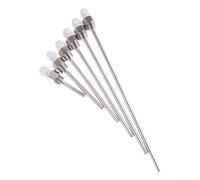 Thermowell en acier inoxydable avec filetage NPT de 1,27 cm pour protection de capteur de température, puits de protection thermocouple, tube aveugle pour sonde de température, solaire (300 mm)