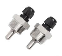 Thermowell Lot de 2 tubes de protection en acier inoxydable 304 avec filetage G3/4" pour une installation facile (8 x 30 mm)