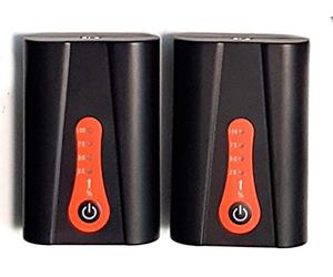 Thermrup Lot de 2 batteries de 2200 mAh pour semelle chauffante
