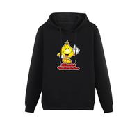 THERULER World Industries Custom Skateboarding Mens Pullover Hoodies Casual Black Hoody Cotton Graphic Unisex Sweatshirts L